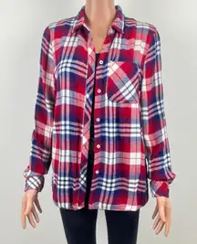 Kenneth Cole Reaction Plaid Flannel  Shirt