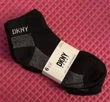 DKNY Ladies’ Quarter Socks 6 Pairs NWT