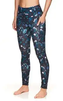 Gaiam Om Alaina Print Pocket High-Waisted Leggings size XS NWT