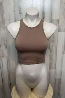 Essentials Brown crop top