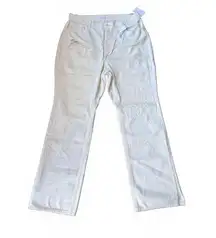 New Good American The Khloé Jean White High-Rise Straight Fit Pants, size 20