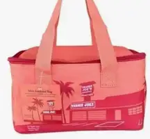 Trader Joe's Peach Mini Insulated Bag NWT Limited Edition