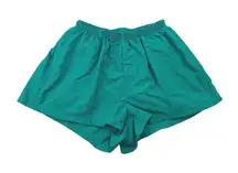 Urban Outfitters Urban Renewal Green Remnants Pull-On Elastic Waist Shorts Sz XS