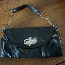 Bag Elegant Black Leather Women's Bag Very Clean! Daisy Fuentes Gorgeous