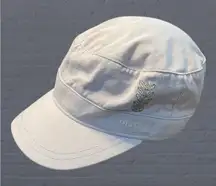 Pistil Ranger Military Cadet Hat Cap Embroidered Leaf Purple Lavender Cotton