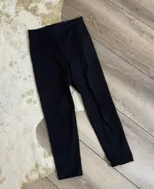 Victoria’s Secret VSX Black Capri Knockout Crop Leggings 