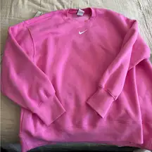 Pink Nike Crewneck