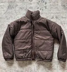 Brown Puffer Jacket