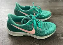 Teal Running Shoes