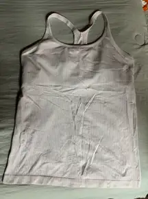 lululemon athletica Light Pink Ribbed Tank Top Strawberry milkshake