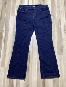 Dark Wash Bootcut Jeans Size 14X31