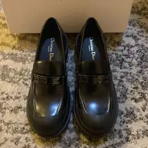 Christian Dior Code Loafer Black Brushed Calfskin size 39