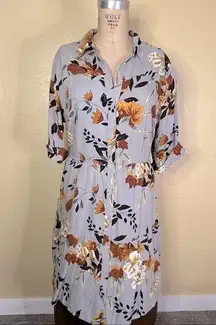 Millenium Floral Fall Dress