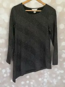 Christopher & Banks Asymmetrical Sweater