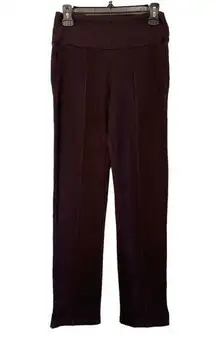 Women's Ruby Ribbon RR Brown Pull On/Up Trouser Pant Size Med EUC #2130