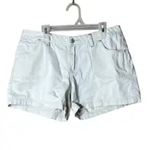 UNIONBAY Cargo Shorts Size 11 Light Khaki‎ Vintage Utility Red Stitching Outdoor