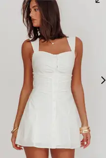 Selfie Leslie White Dress