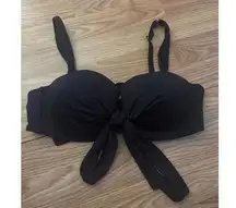 Black Bikini Top Size 36C/38C