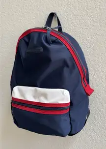 TOMMY HILFIGER Y2k NAVY BLUE RED WHITE BACKPACK UNIQUE & RARE COLOR COMBO‎