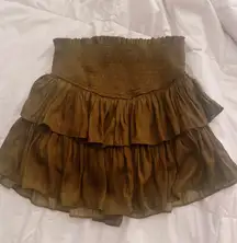 Mustard Seed Ruffle Skirt