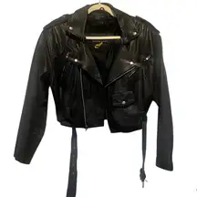 Wilson’s women’s size L moto/punk leather jacket