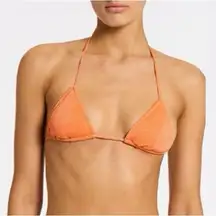 Triangl Fyra Glitter Orange Bikini Top