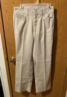 Dockers Women’s Beige   Casual Dress Slacks Pants Size 4M Formal Wear Work Attire