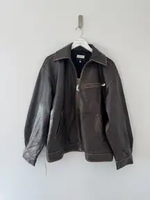 Reformation Veda Marco Leather Jacket
