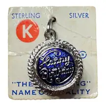 Sterling Silver Vintage  “Happy Birthday” Charm