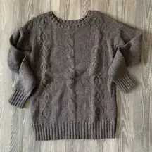 American Eagle grey studded sweater size small