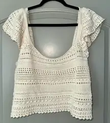 Crochet Knitted Top