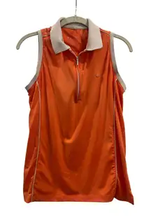 Peter Millar  medium women's tank UPF orange coral‎