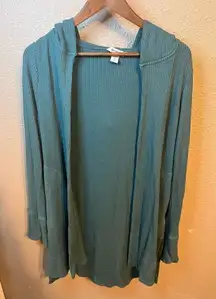 Athleta Open Front Ribbed Oversized Cardigan Size XS