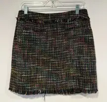 H&M‎ multicolor tweed skirt