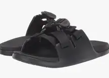 Chaco Chillo black woman sandals slides size 10