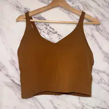 Lululemon Copper Brown Align Tank Top