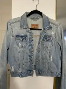 Distressed Jean Jacket