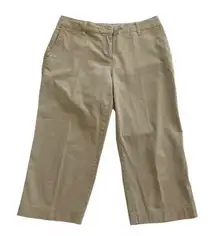 IZOD Saltwater Chinos Tan Khaki Crop‎ Pants