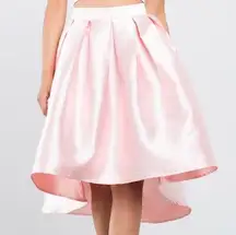 Miss avenue barbie chic eras pleated satin skirt