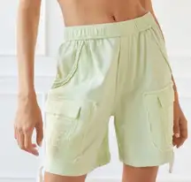 Urban Outfitters out from under Women's Mint Cargo Juno Shorts Beachy