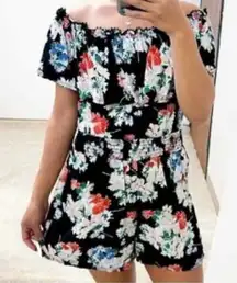 Abercrombie and Fitch Floral One Piece Romper Women’s XS