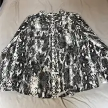 Calvin Klein blouse and button down shirt bundle.