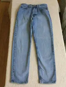 Vintage 90s Hi Rise Wash Mom Jeans - Sz 6