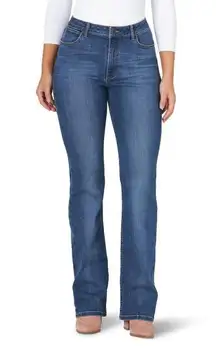 NWT Wrangler High Rise Bold Boot Jeans Sz 5/6 Medium Wash Bootcut