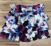 Magicsuit Floral Ruffle Strapless Top Women’s 10