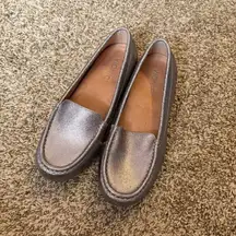 Vionic Debbie Metallic driver loafer shoes