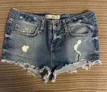 Topshop moto Daisy shorts size 10