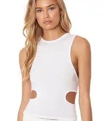 LF Emma and Sam BLACK cut out tank