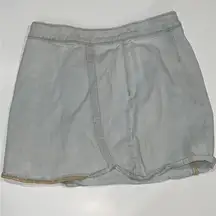 Pacsun blue denim short skirt Available
