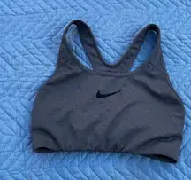 Dri Fit Grey Sport Bra Size Medium